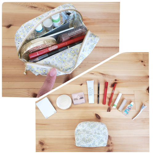 ラスト】ミナペルホネン・タンバリンのコロンとマチ付きティッシュ