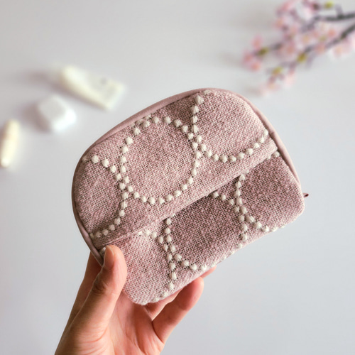 ラスト】ミナペルホネン・タンバリンのコロンとマチ付きティッシュ