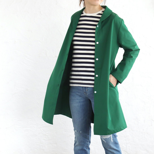 パドカレ＊コットンナイロンツイル ライナー付ジャケット  カーキ 36(M) パドカレ＊コットンナイロンツイル ライナー付ジャケット カーキ