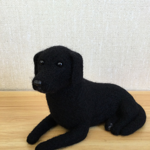 ぴん！　羊毛フェルト犬 羊毛フェルト . . ビションフリーゼカットのトイプードルたち