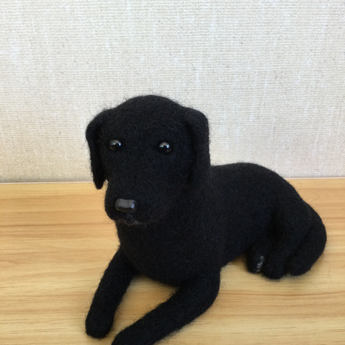 ぴん！　羊毛フェルト犬 Yahoo!オークション - 羊毛フェルト 犬 秋田犬 子犬
