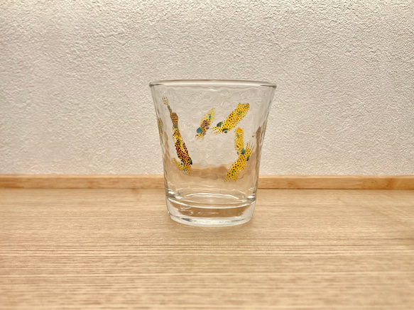 アオリイカの稚イカ　日本酒グラス5 2枚目の画像