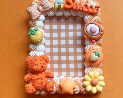 ホイップデコ トレカケース【オレンジ】No.c36 その他雑貨