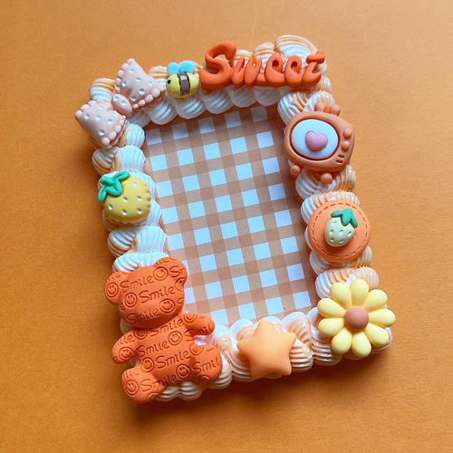 ホイップデコ トレカケース【オレンジ】No.c36 その他雑貨