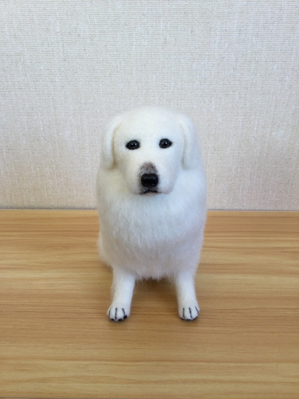 グレートピレニーズさん - 羊毛わんこ 福や工房'S GALLERY