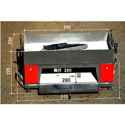 石窯七輪3号機　バーベキュー　 キャンプ ホームパーティー　移動コンロ　日本製　防災用具　石窯　ピザ窯　鉄板焼き　七輪　 10枚目の画像