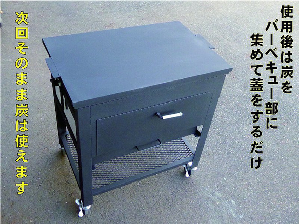 石窯付きバーベキュー炉 初号機 ﾊﾞｰﾍﾞｷｭｰ ﾎｰﾑﾊﾟｰﾃｨｰ ｷｬﾝﾌﾟ ﾋﾟｻﾞ窯 石窯 炭焼きｵｰﾌﾞﾝ 日 6枚目の画像