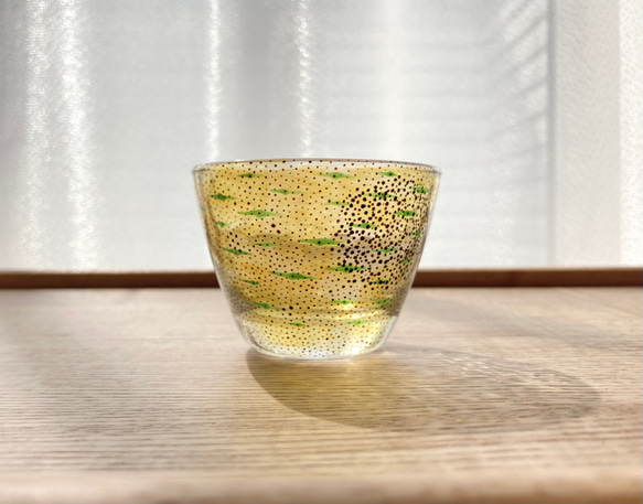 アオリイカ色素胞　日本酒グラス11 1枚目の画像