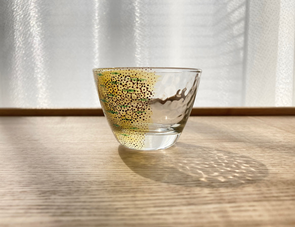 アオリイカ色素胞　日本酒グラス11 2枚目の画像