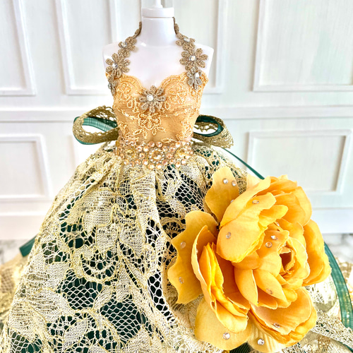 ウェディングトルソーミニチュアドレスウェルカムドール結婚式
