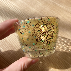 アオリイカ色素胞　日本酒グラス13 4枚目の画像