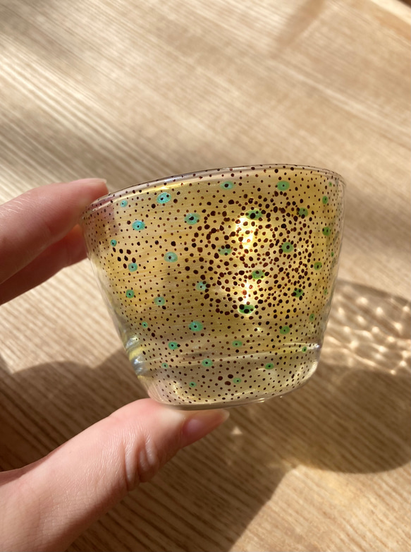 アオリイカ色素胞　日本酒グラス13 4枚目の画像