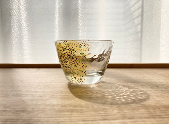 アオリイカ色素胞　日本酒グラス13 2枚目の画像