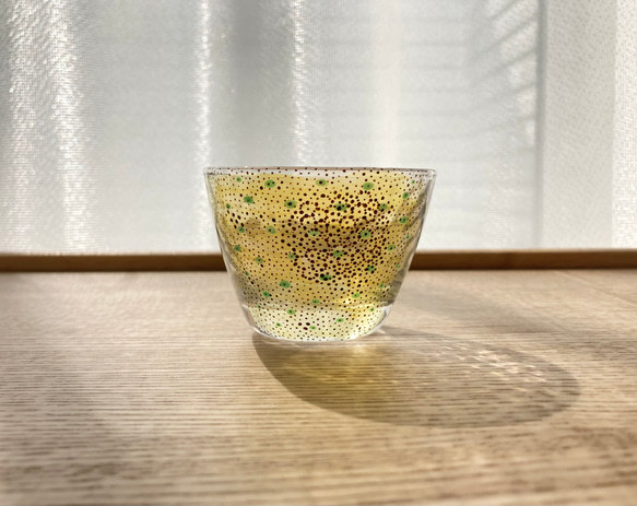 アオリイカ色素胞　日本酒グラス13 1枚目の画像