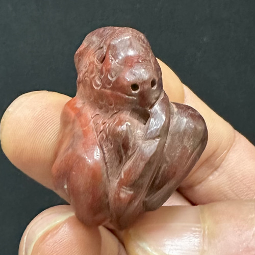 2024.2.28最新作品 赤焔火龍石笛 ネックレス・ペンダント ケンちゃんの 