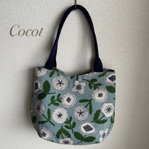 和装用バッグ 花柄ホワイト×水色 和装用バッグ 花柄ホワイト×水色 Amazon.co.jp: トートバッグ