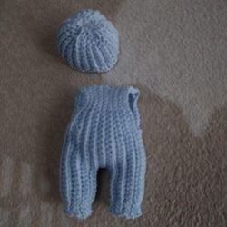 編みぐるみ　編み人形　 ゆりかごの赤ちゃん 9枚目の画像