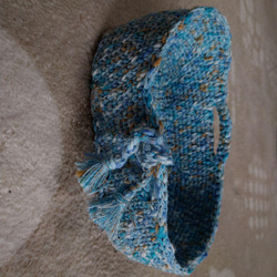 編みぐるみ　編み人形　 ゆりかごの赤ちゃん 6枚目の画像