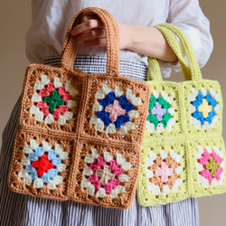 パッチワークキルトバッグ 2 トートバッグ EmmaMai 通販 18437437