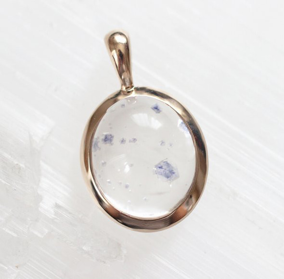 フローライトインクォーツ ペンダントトップ
