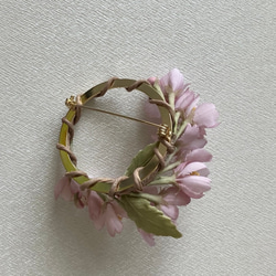 【春限定】桜のブローチ 4枚目の画像