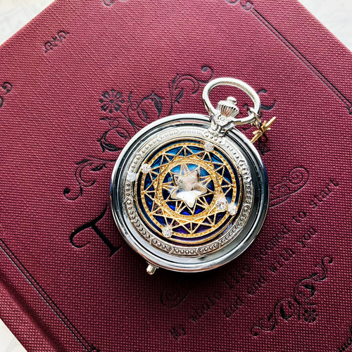 星の魔法陣ー魔術師の懐中時計型小物入れ その他ケース sorarium 通販