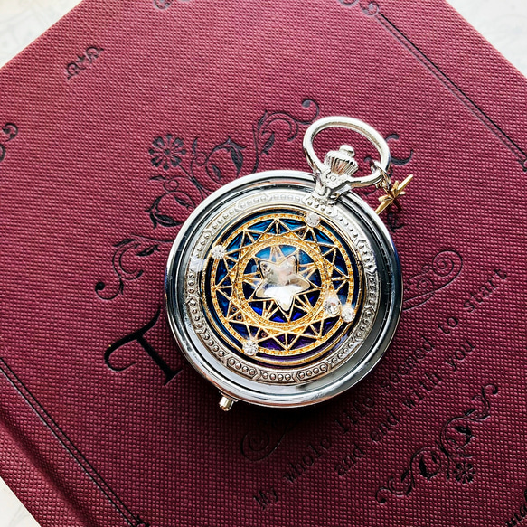 星の魔法陣ー魔術師の懐中時計型小物入れ その他ケース sorarium 通販