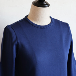 [3種尺寸選購◎] WHOLEGARMENT長袖套頭衫 [深藍色] 第11張的照片