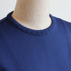 [3種尺寸選購◎] WHOLEGARMENT長袖套頭衫 [深藍色] 第13張的照片