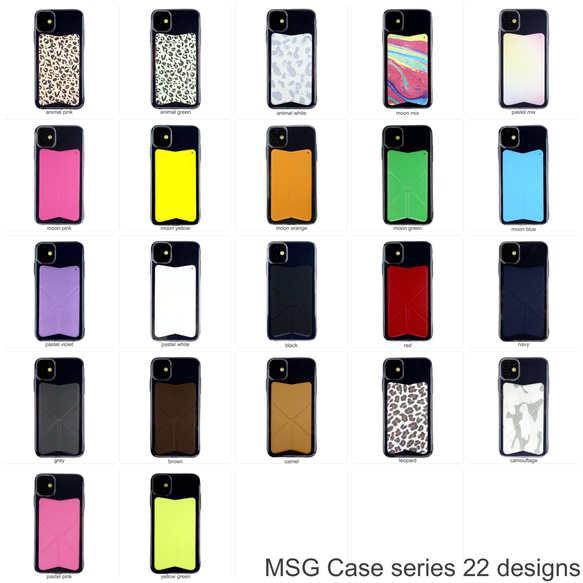 iPhone15 ケース スマホスタンド スマホグリップ マグネット内蔵 折り畳み式 ワイヤレス充電可 レオパード 20枚目の画像