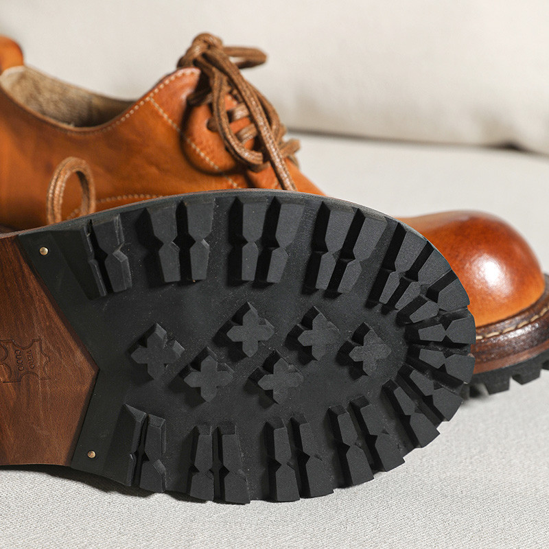 24新作レディース柔らかく馬皮軽量靴お洒落シンプルシューズ個性厚底パンプス22.5cm～25cm #912⭐配送無料⭐