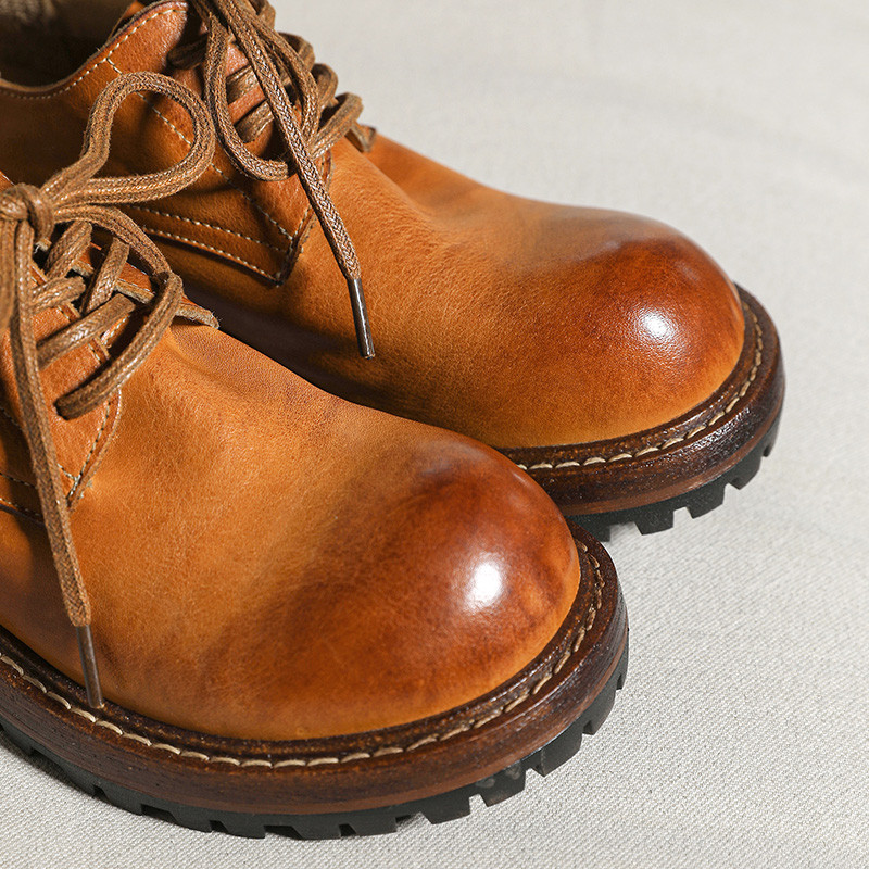 24新作レディース柔らかく馬皮軽量靴お洒落シンプルシューズ個性厚底パンプス22.5cm～25cm #912⭐配送無料⭐