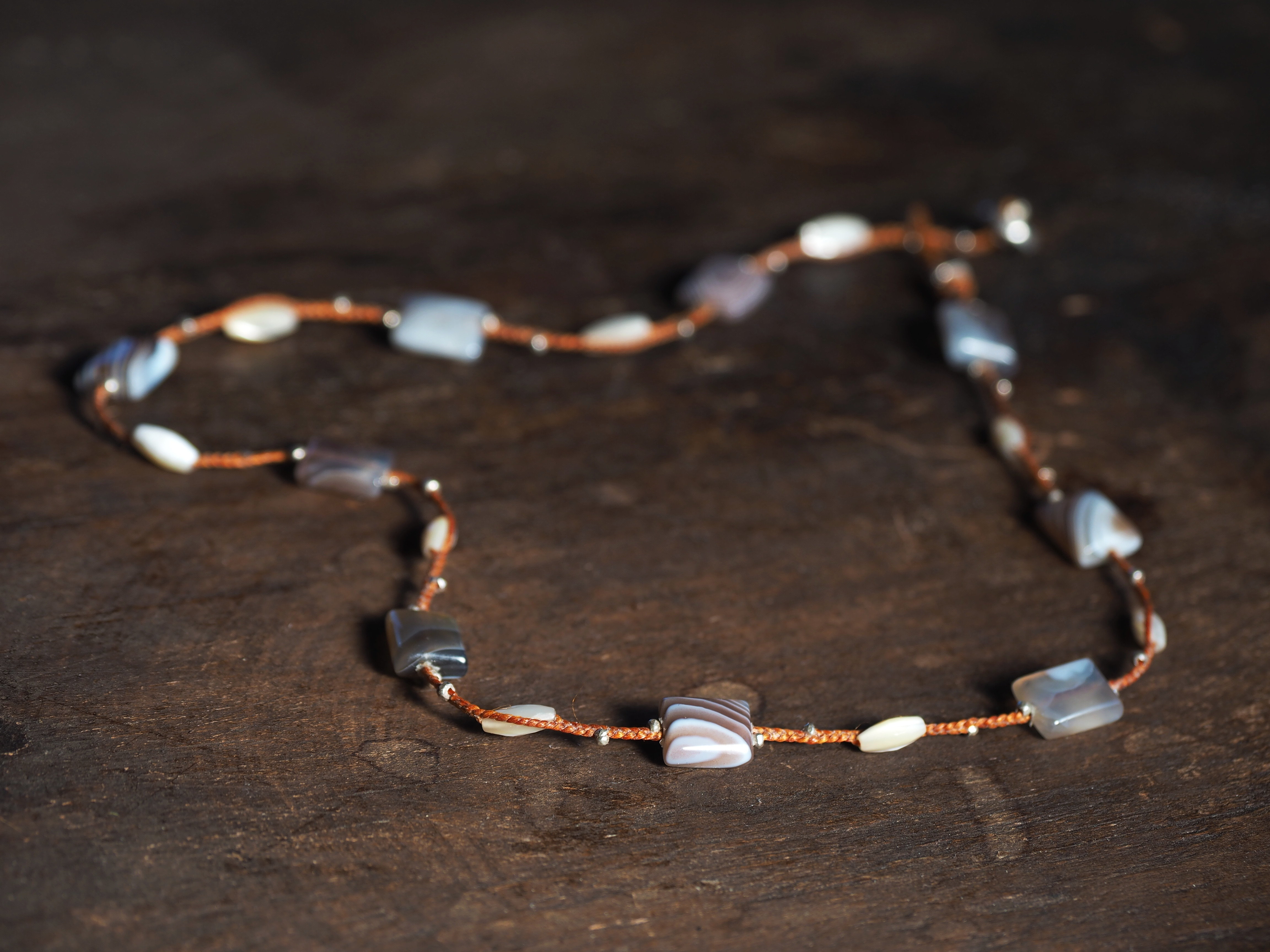-Agate・Shell- CHOKER