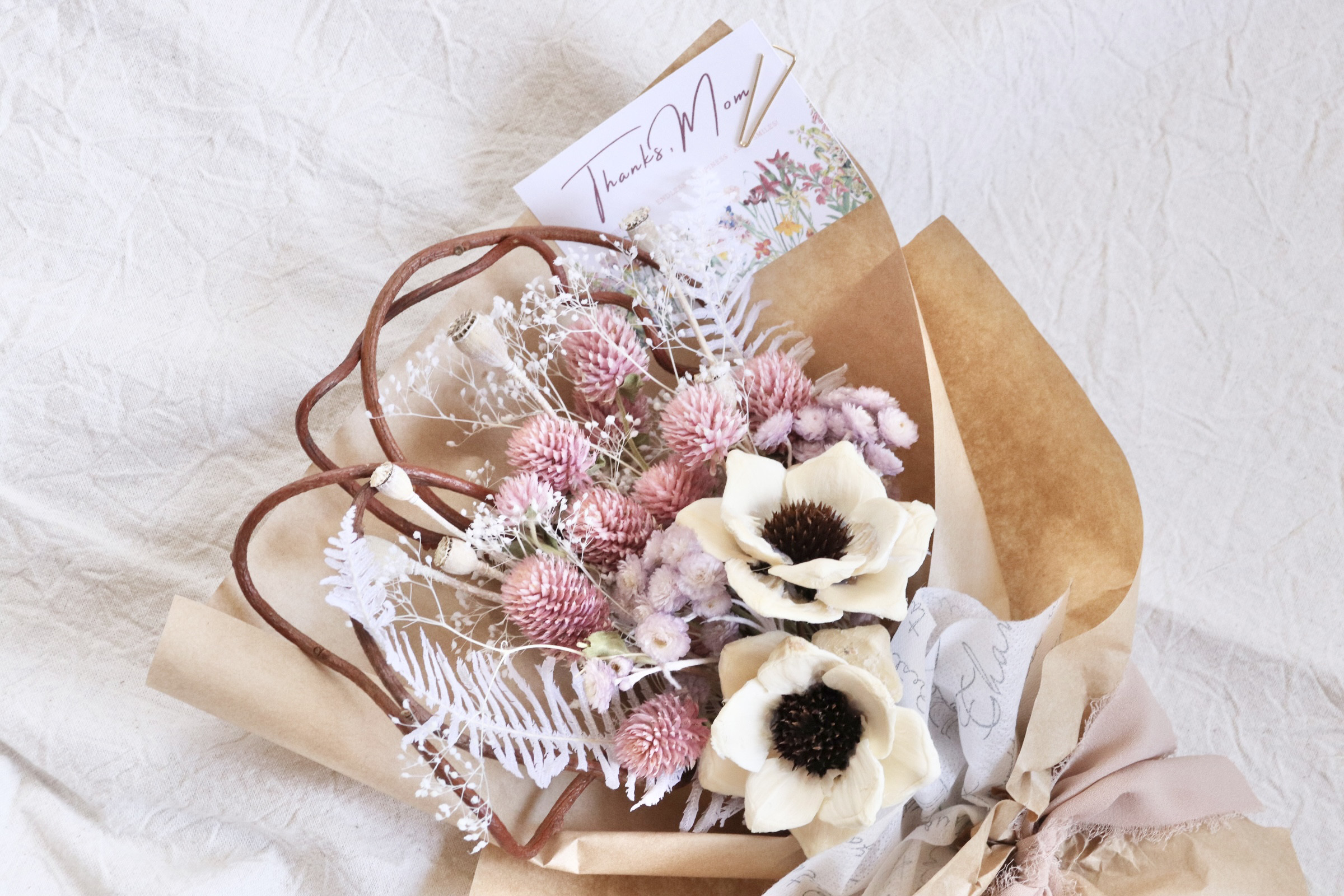 ユーカリ リース フライングリース ドライフラワー 春 スワッグ ミモザ