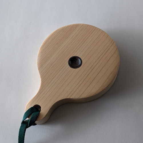 チェロ・エンドピン響板（円形タイプ）／エンドピンストッパー／ヒノキ