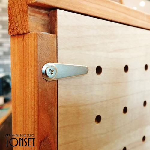 マルシェ出店用 穴あきボードパネルスタンド什器 大サイズ