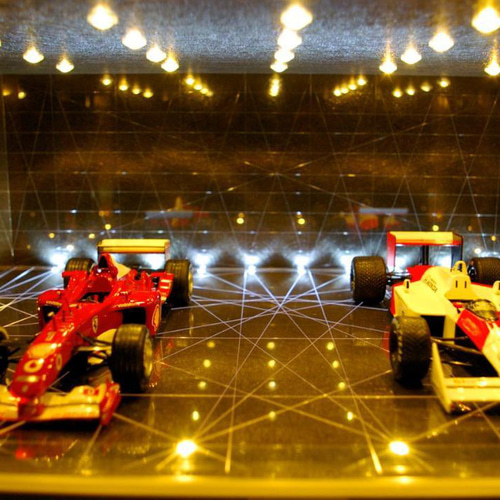 1/18、2〜3台展示可・幾何学目地・ディスプレーBOX ・ネオ