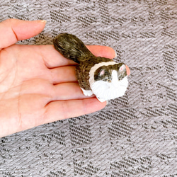 ノルウェージャンフォレストキャット　ミニチュア　猫　フィギュア　置物　粘土 6枚目の画像