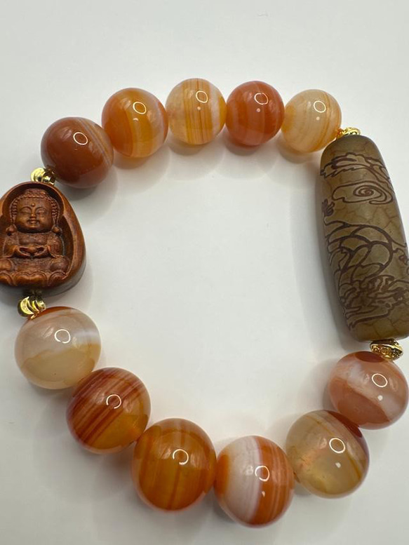 最上級 龍神天珠ブレスレット