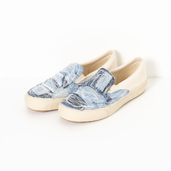 Aqua Summer / 尺寸 26.0 公分 Shoemaker&#39;s remake 運動鞋牛仔懶人鞋 第2張的照片