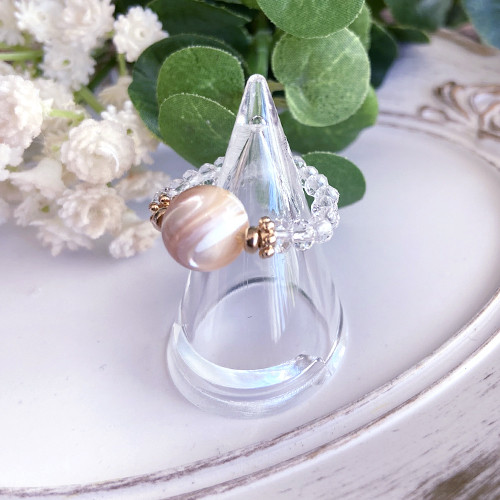 高品質天然石】マザーオブパール/優しく穏やかな女性へと導くお守り