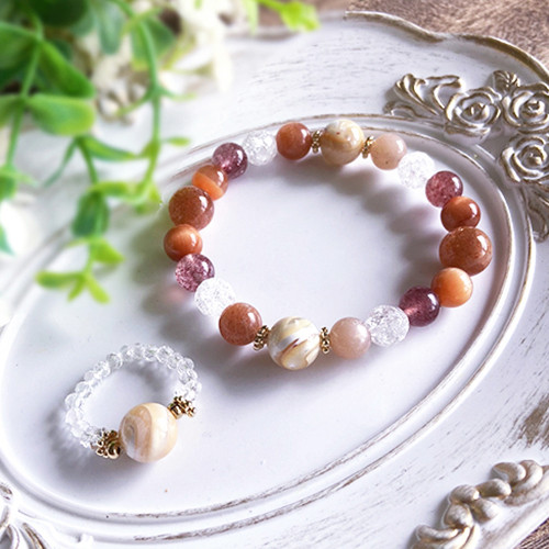 高品質天然石】マザーオブパール/優しく穏やかな女性へと導くお守り