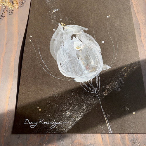 A3額付き　アート　オリジナルアート　絵画　原画　アクリル画　ペン画　インテリア A3額付き アート オリジナルアート 絵画 原画 アクリル画 ペン画