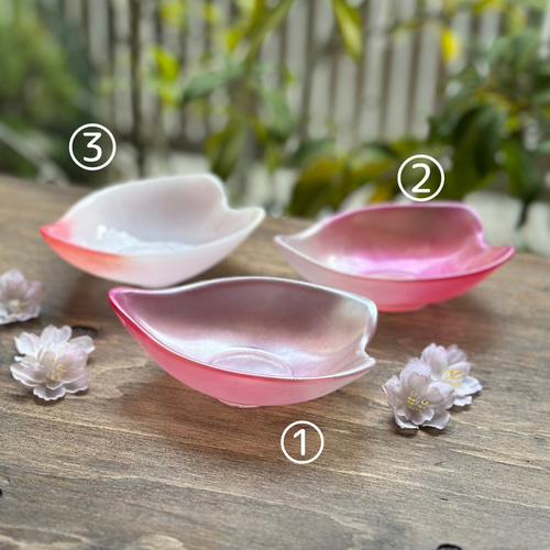 桜トレイ さくら器 桜色 春小物 小皿 アトリエMiphoa 通販 17360303