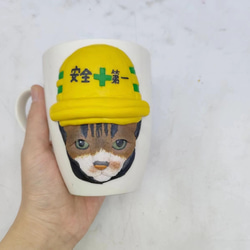 オーダーメイド コーヒーマグカップ うちの子　写真から可愛いフィギュアに 7枚目の画像