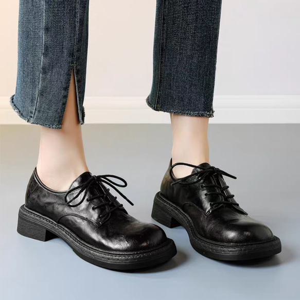 春 夏 レザー オックスフォードシューズ 疲れない レザーシューズ 革