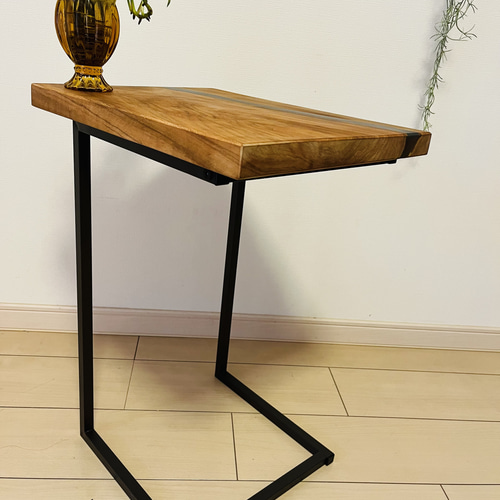 桜の木テーブル　サイドテーブル　ソファテーブル　リバーテーブル　コーヒーテーブル 桜の木テーブル サイドテーブル ソファテーブル リバーテーブル