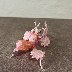 花蟷螂　brooch 桜色 3枚目の画像