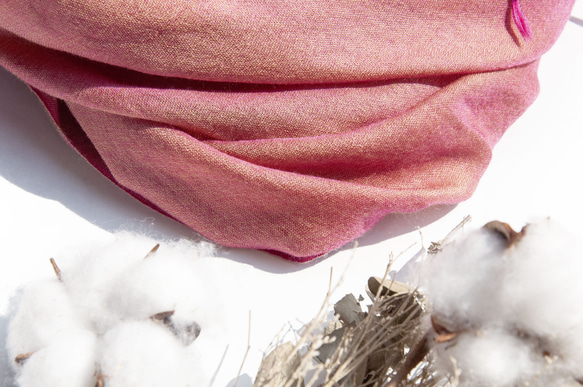 カシミヤ織りカシミヤスカーフウールシルクショールリングベルベットショール - 2色カシミヤメリノクリスマス交換ギフト友人誕生日プ 17枚目の画像