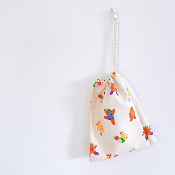 専用✳︎SALE✳︎ラスト✳︎ハンドメイド✳︎クマ柄　巾着　コップ袋 2025年最新】くま柄コップ袋の人気アイテム - メルカリ